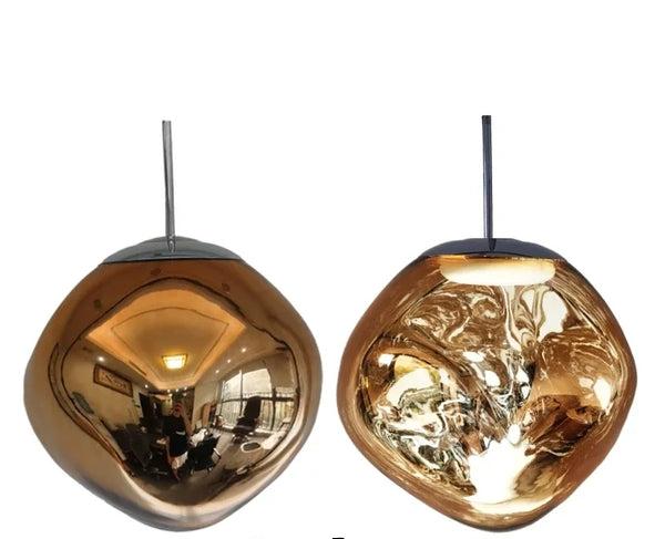 BowLift | NordicGlow – Elegant Glass Pendant Light | Modern Scandinavian Ceiling Lamp