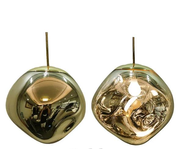 BowLift | NordicGlow – Elegant Glass Pendant Light | Modern Scandinavian Ceiling Lamp