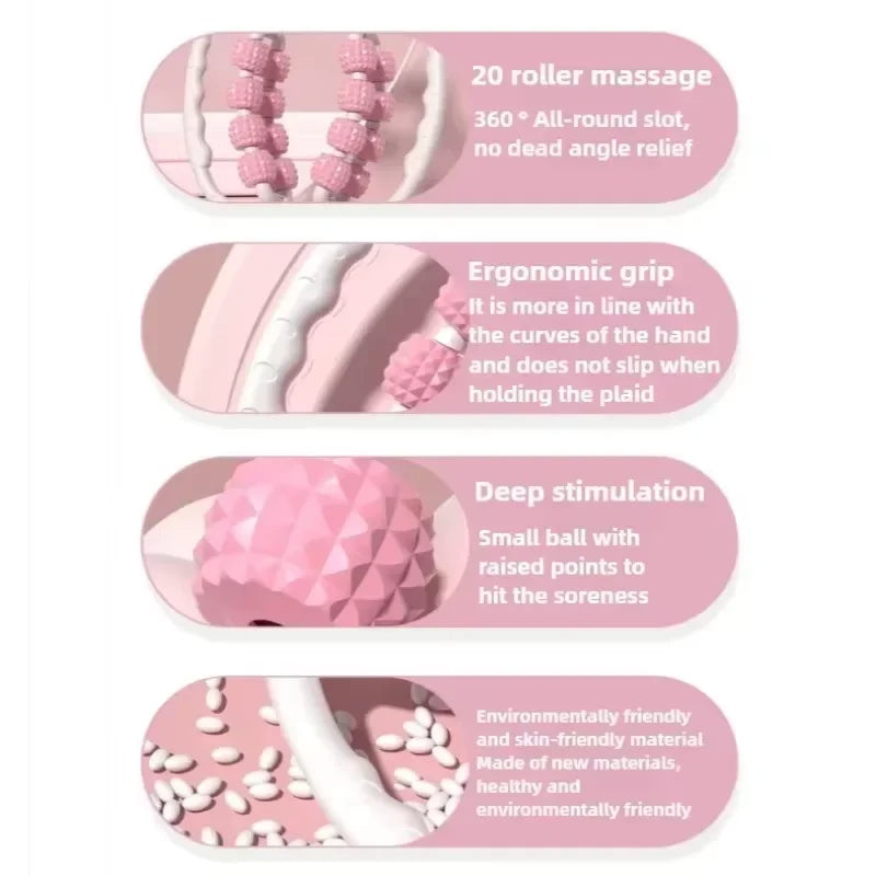 BowLift | Portable Trigger Point Massager for Neck, Arms & Legs