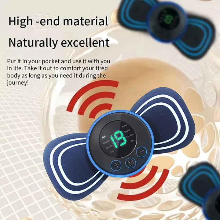 BowLift | Portable Electric Neck Massager | With Pad & Remote Control for Targeted Relaxation