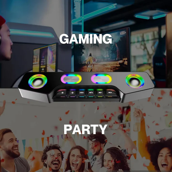 BowLift | Bluetooth Desktop Speaker with RGB Effects