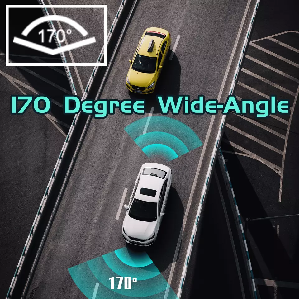 BowLift | 4" Touch Screen Front and Rear Dash Cam