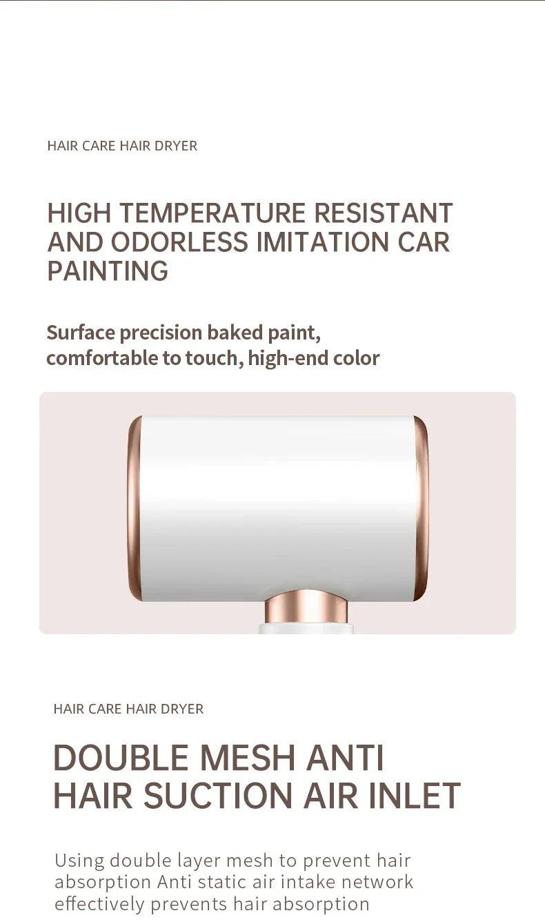 BowLift | High-performance hair dryer 2400W with cold and warm air function - Ion technology