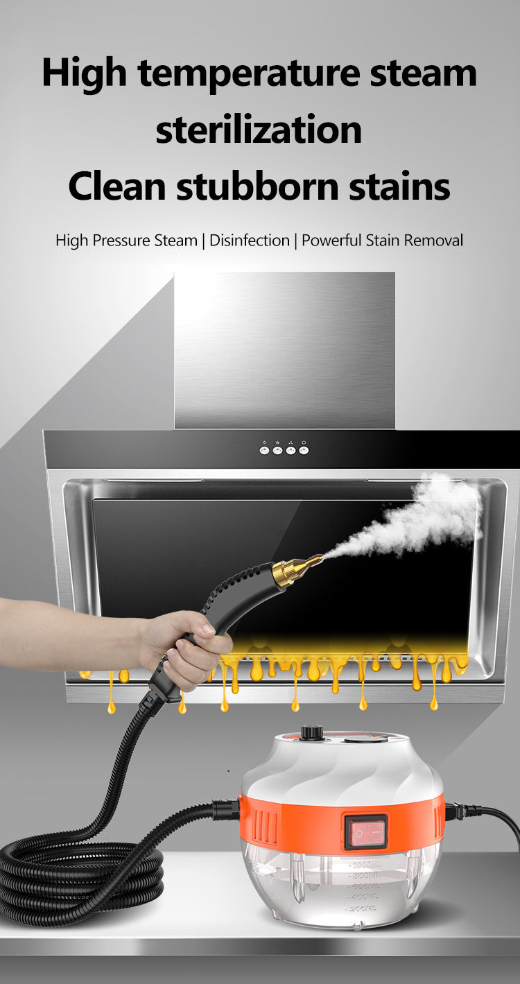 BowLift | 2800W High-Pressure Steam Cleaner – Powerful Home & Car Cleaning Device