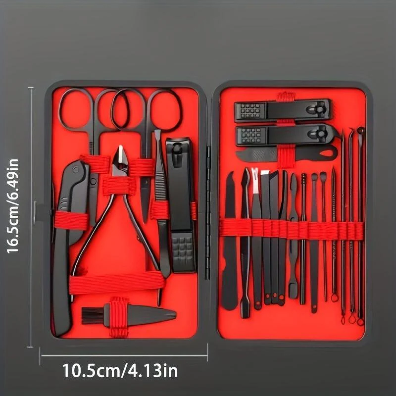 BowLift | Black Nail Clippers Kit
