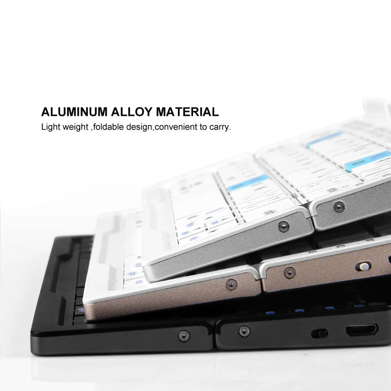 BowLift | Foldable Bluetooth Keyboard with Magnetic Stand for Tablets