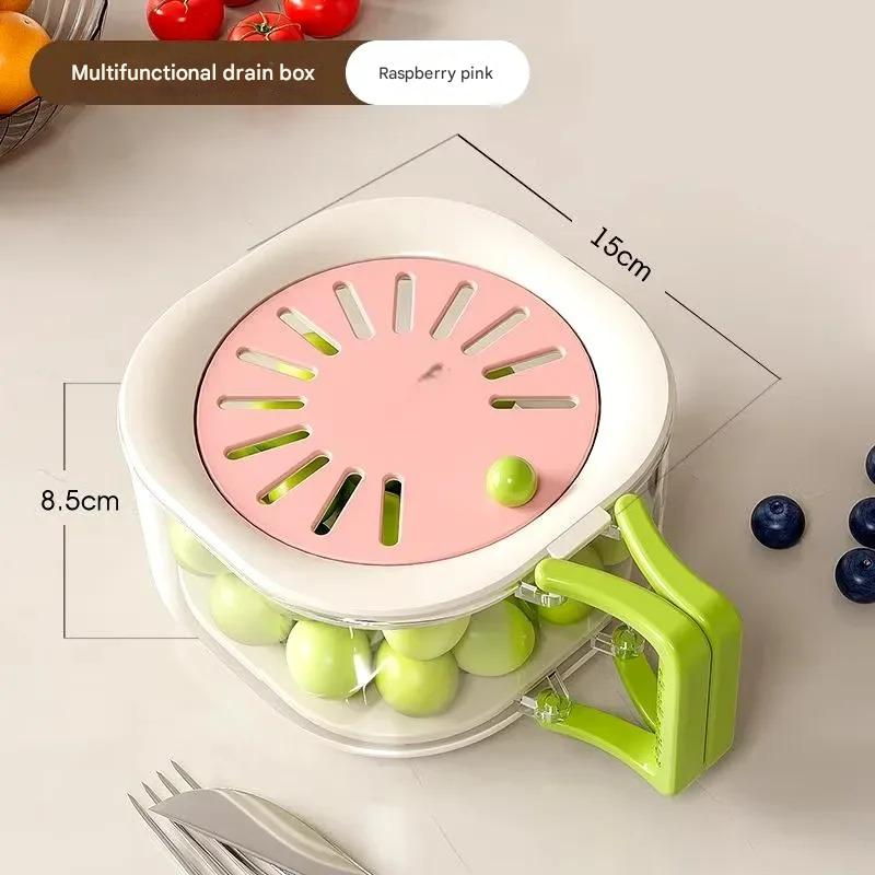 BowLift | Dust-Proof Fruit Drainer Basket