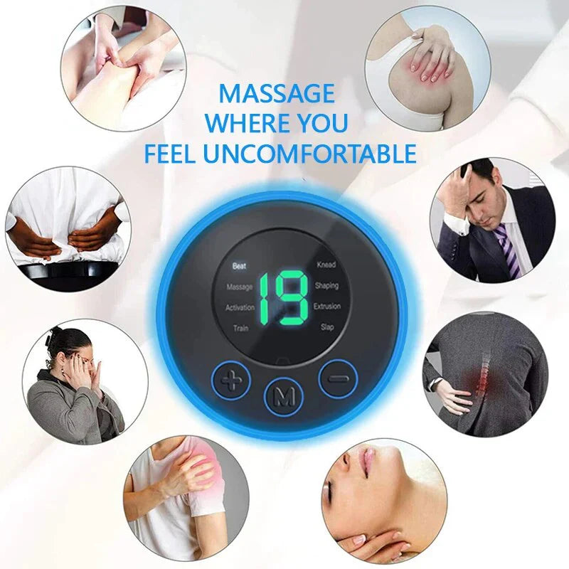 BowLift | Portable Electric Neck Massager | With Pad & Remote Control for Targeted Relaxation