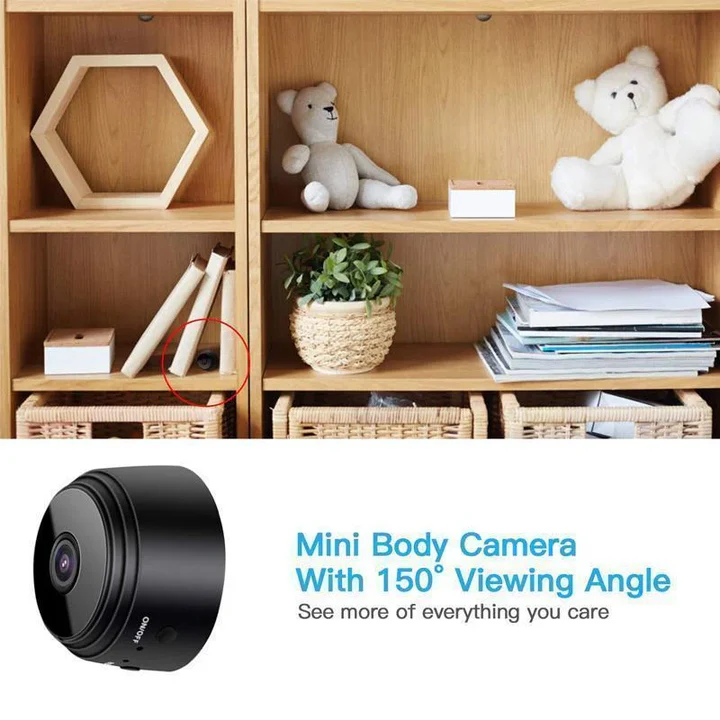 BowLift | 1080p Magnetic WiFi Mini Camera