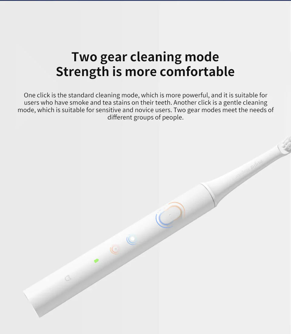 BowLift | Electric Sonic Toothbrush – Waterproof and USB rechargeable