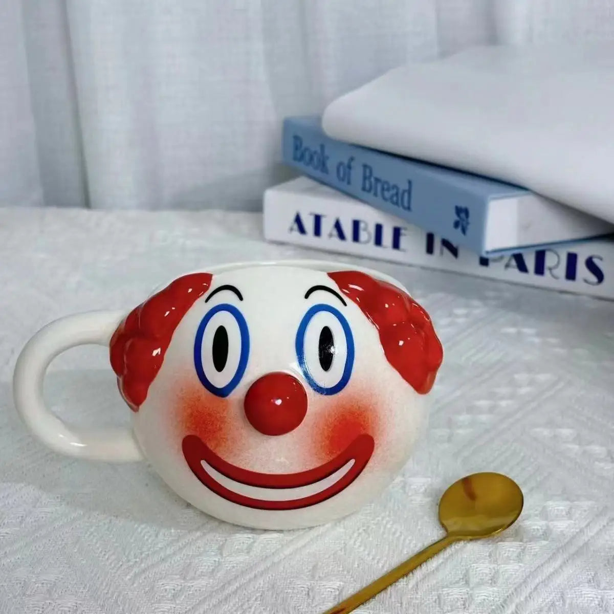 BowLift | Creepy Clown Ceramic Coffee Mug