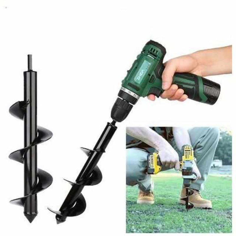 BowLift | DrillDigger Pro – Carbon Steel Garden Hole Digger for Fast Planting