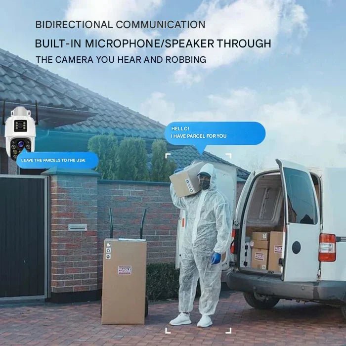 BowLift | GUARDIAN EYE 4K – Wireless Outdoor Security Camera with Solar Panel & 10x Zoom