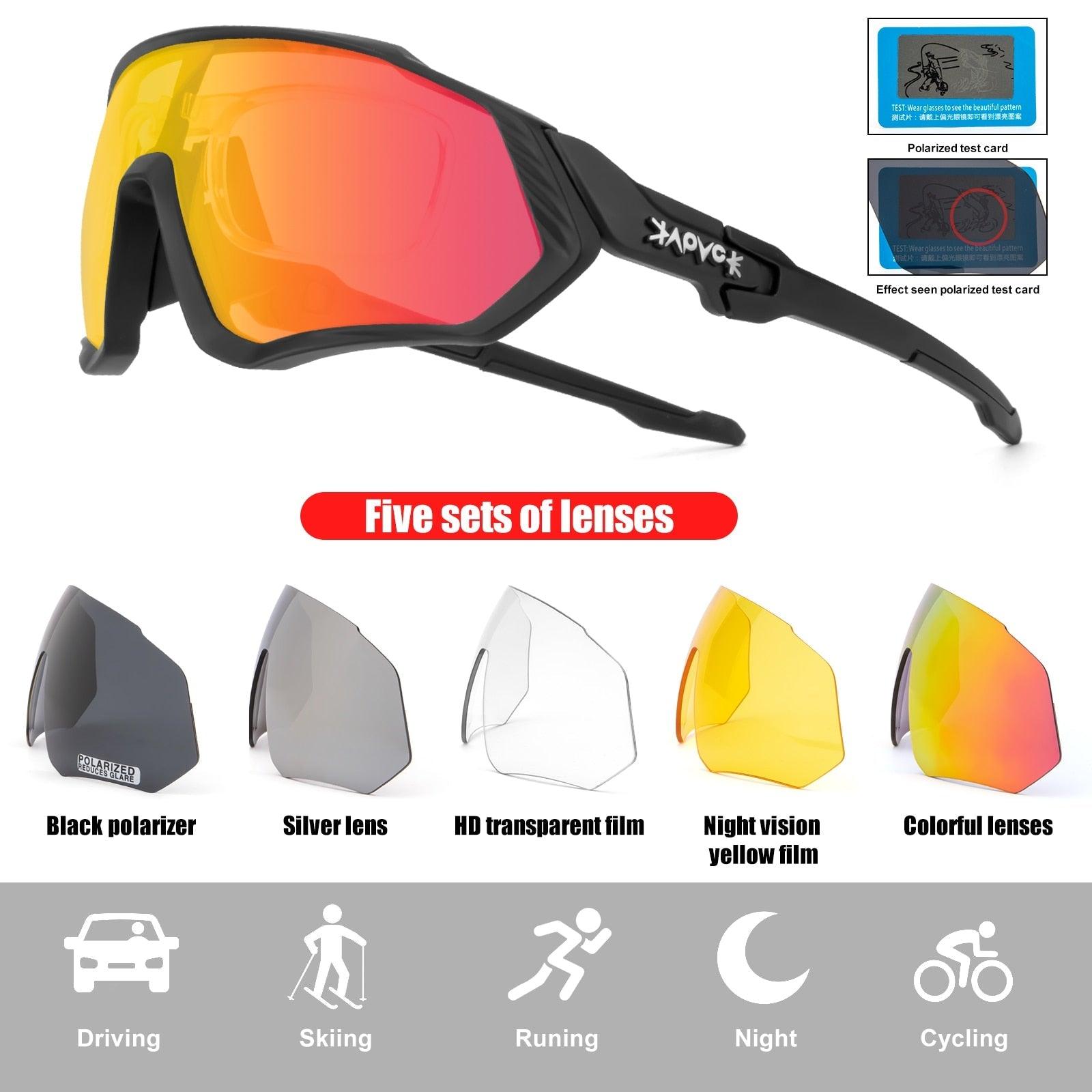 BowLift | Dynamo Eyewear - Riding Bicycle Sunglasses Polarized Lenses