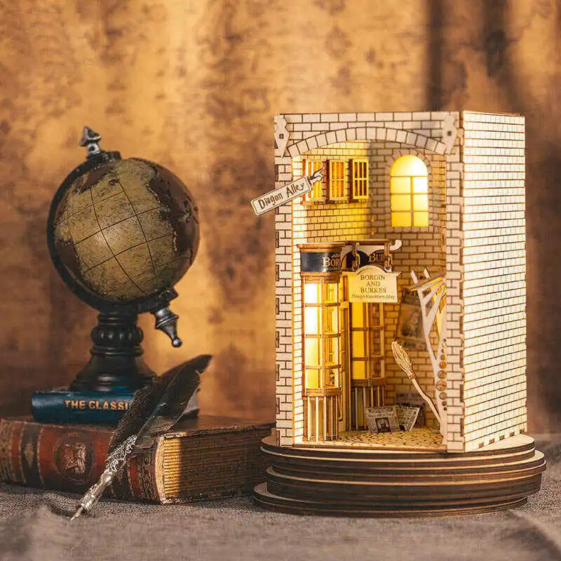 BowLift | PAUPOOTM 3D Wooden Puzzle Bookend