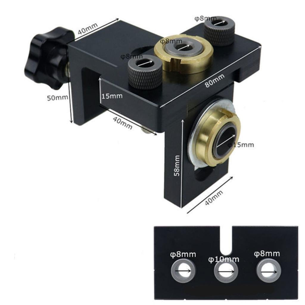 BowLift | 3 in 1 Adjustable Woodworking Drilling Locator Puncher Tools