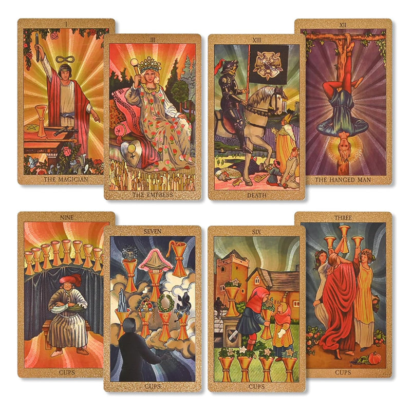 BowLift | Explore the Mystical World of Tarot Gold Foil Tarot
