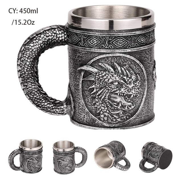 BowLift | Fantasy Adventure Resin / Stainless Steel Mug