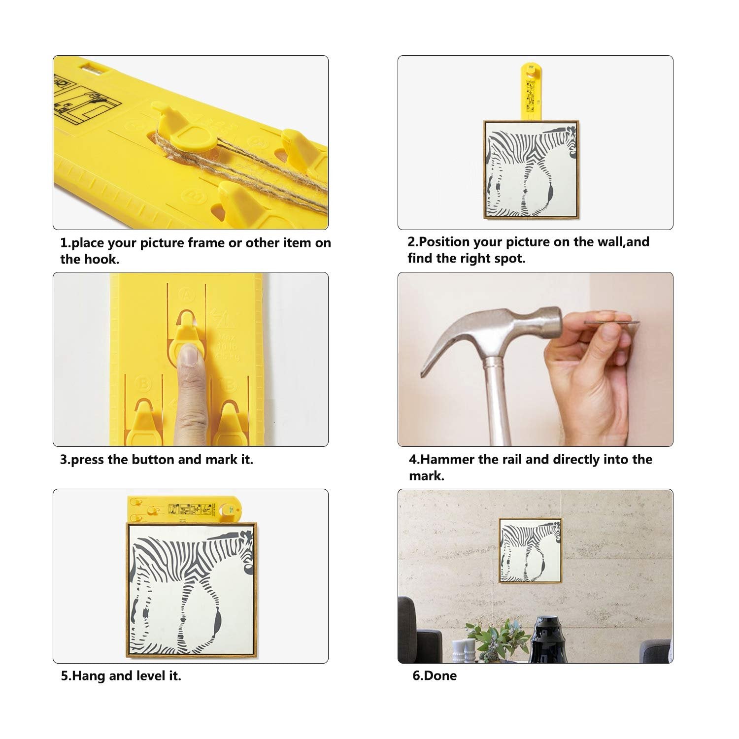 BowLift | Picture Hanging Tool(3pcs)