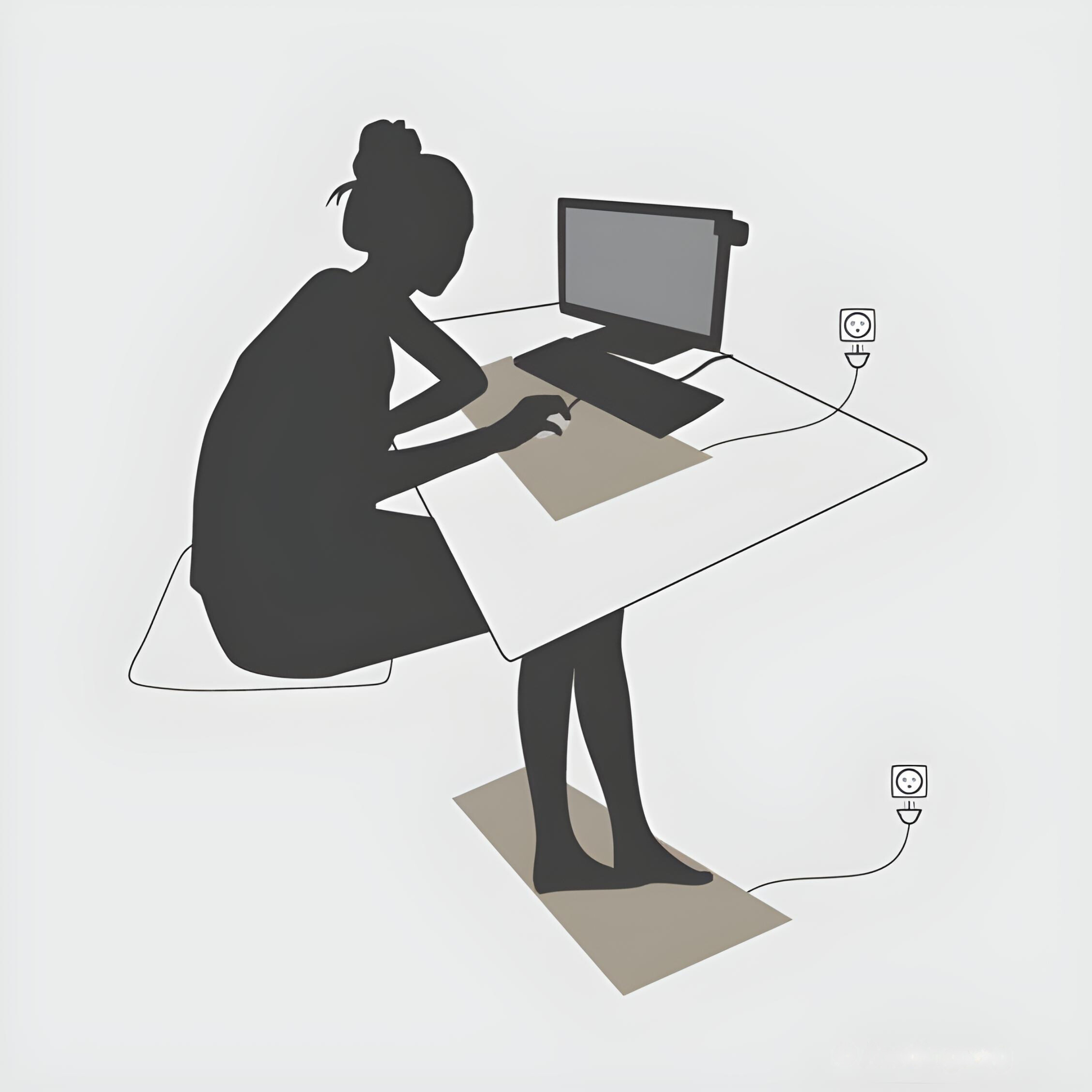 BowLift | EarthConnect Carbon Leather Grounding Mat