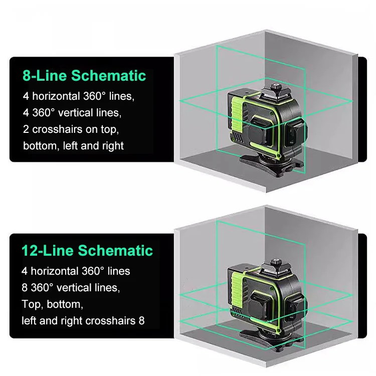 BowLift | Infrared Green Light Laser Level for Precision Work