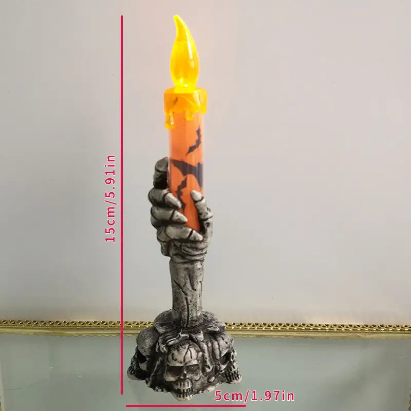 BowLift | Skeleton Halloween Candle
