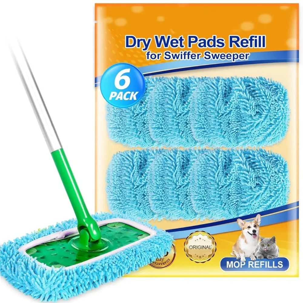 BowLift | Premium Microfiber Mop Pads — Reusable, Compatible with all Flat Mops