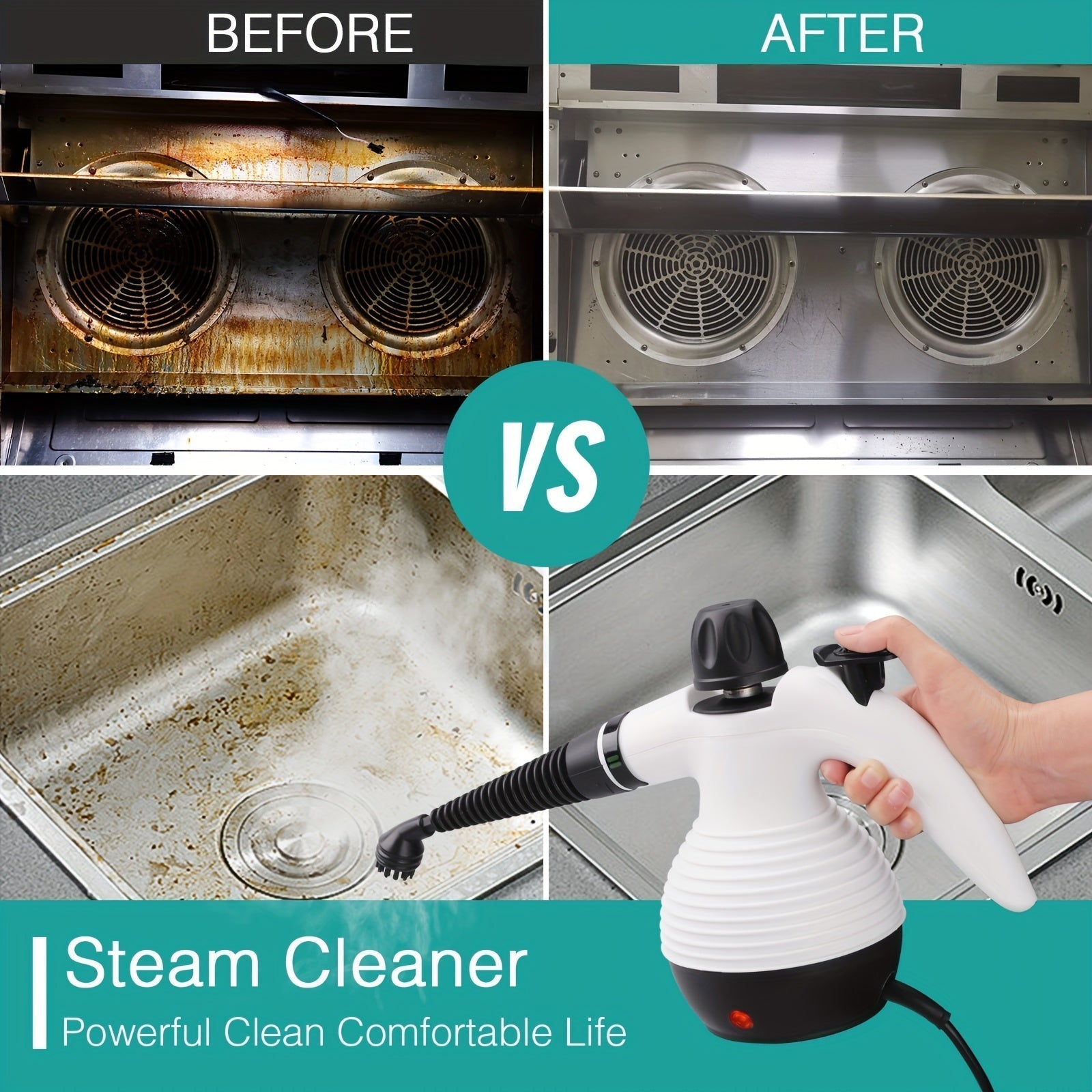 BowLift | Cleanova 1200W Handheld Steam Cleaner