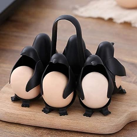 BowLift | 3-in-1 Egg Holder With Cute Penguin Design