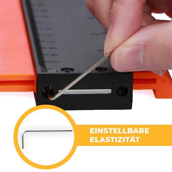 BowLift | Contour gauge contour duplication gauge with lock