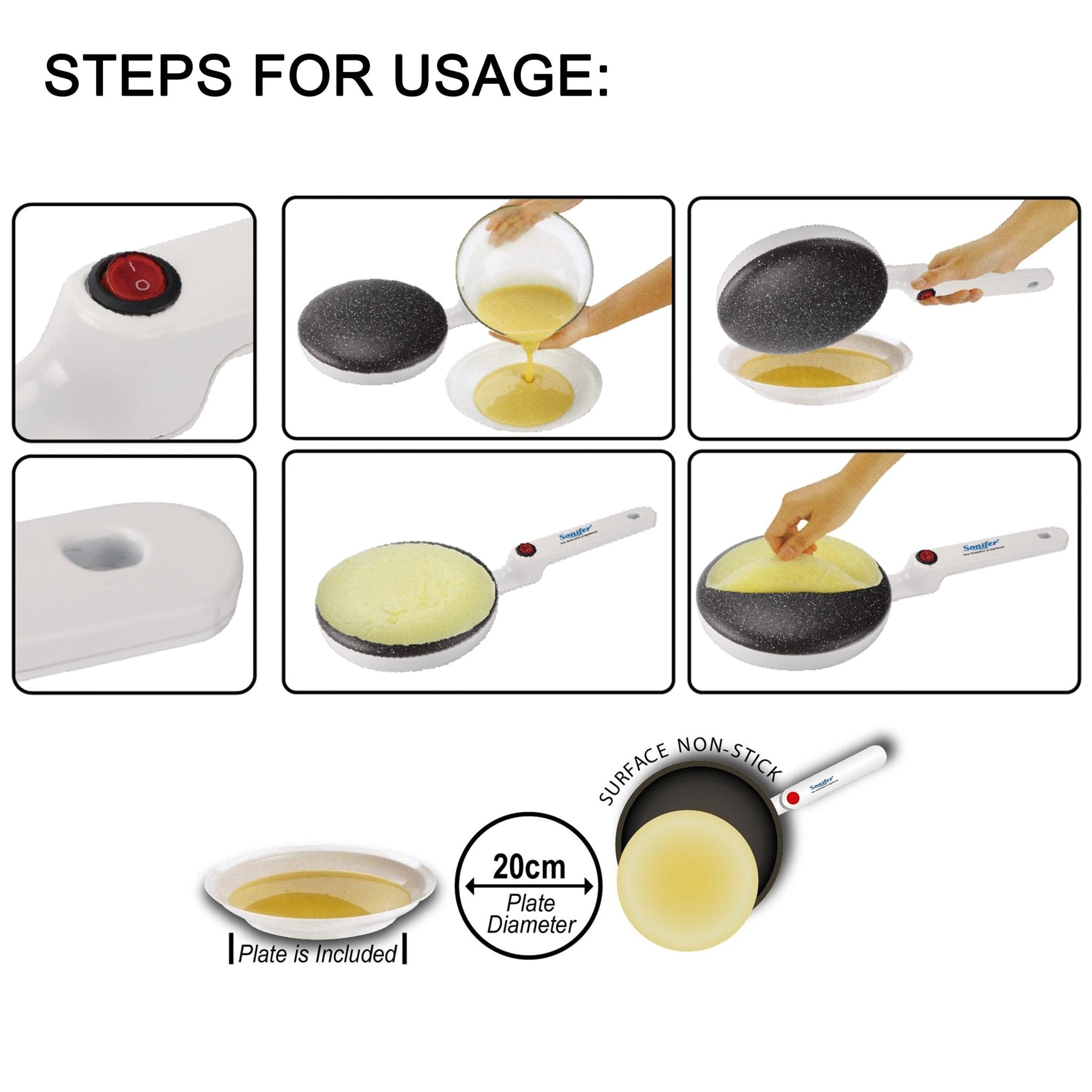 BowLift | Electric Crepe Maker Pro
