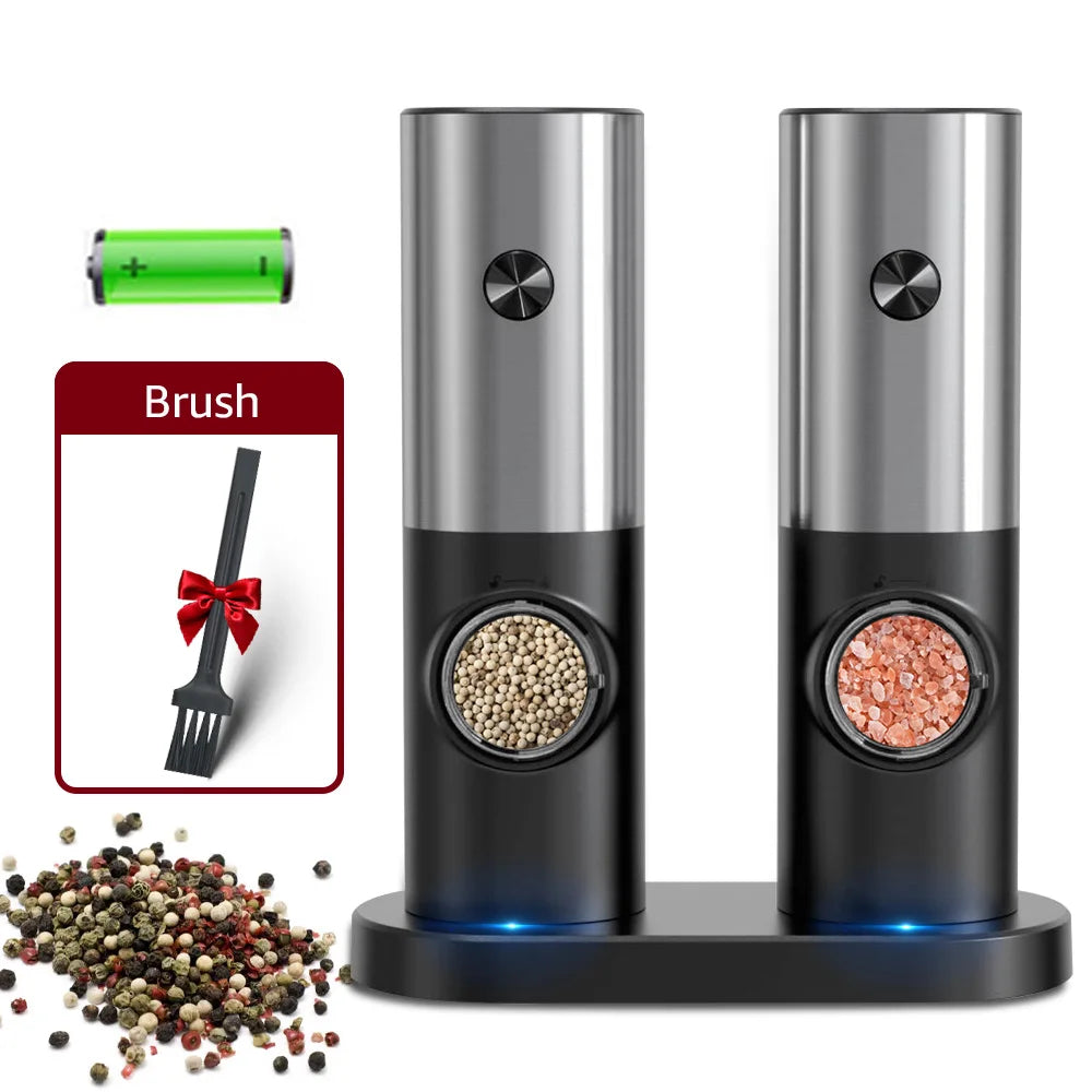 BowLift | Electric Pepper and Salt Grinder Set - SpiceLite