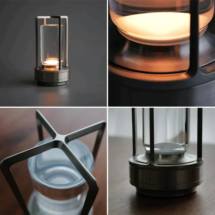 BowLift | LED Candle Effect Crystal Table Lamp
