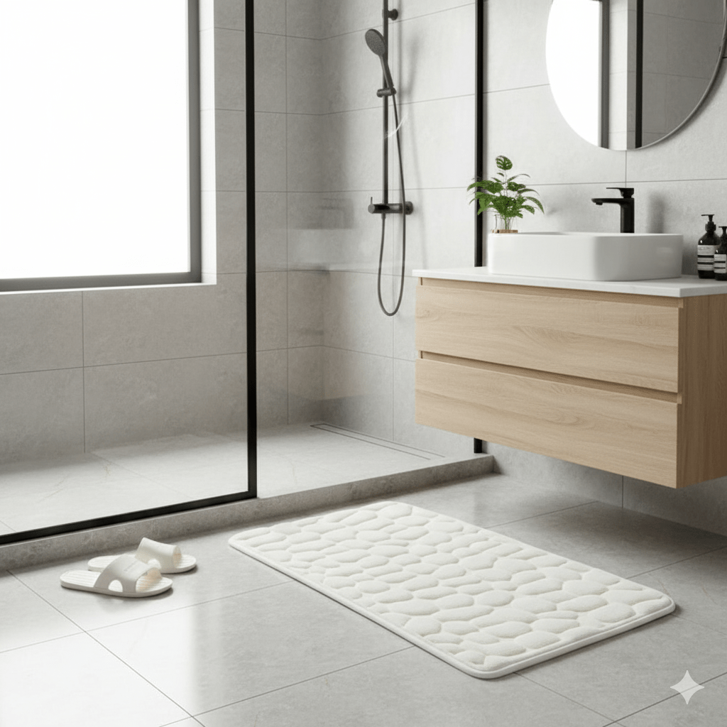 BowLift | ETERNASTEP MAT – Ultra-Soft, Fast-Drying Bath Mat for Comfort & Safety