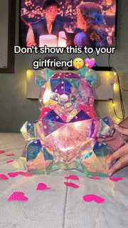 BowLift | Colorful Glowing Teddy Bear