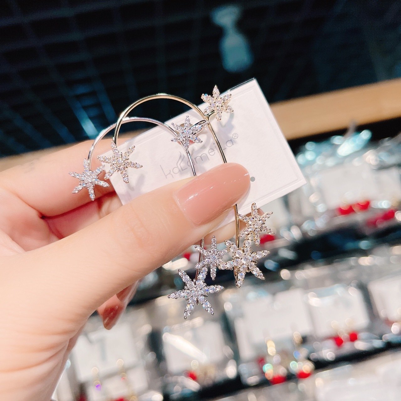 BowLift | Shiny Zircon Earrings