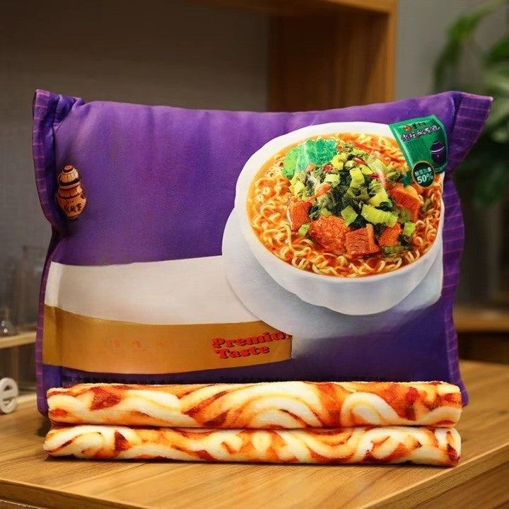 BowLift | Comfort Food Noodle Snuggle Throw Blanket