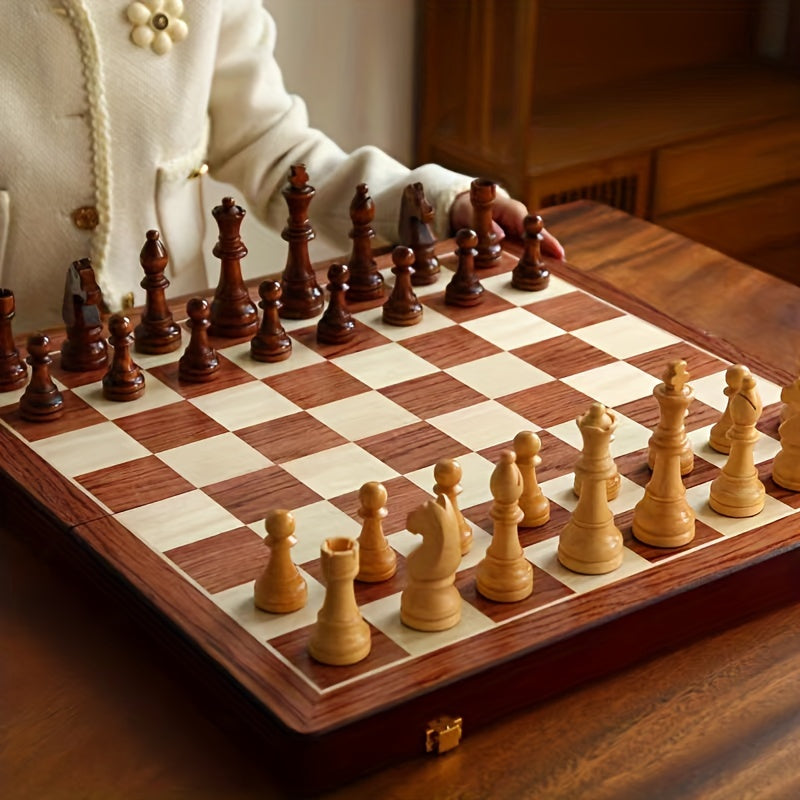 BowLift | Premium Wooden Chess Set – Perfect for Competitive Play