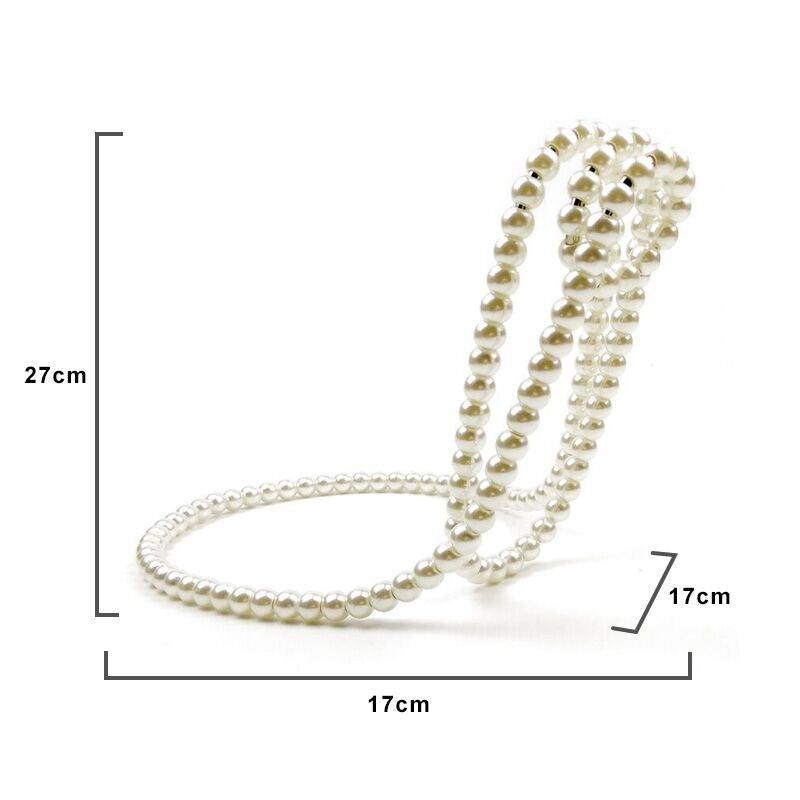 BowLift | Elegant Pearl Bottle Holder - Hanging Wine Bottle Holder Rack