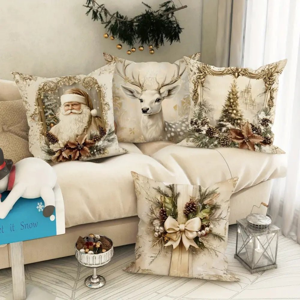 BowLift | FestiveCovers – Christmas cushion covers with festive motifs