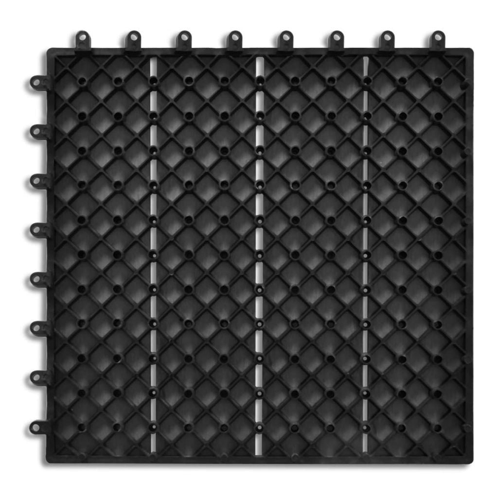 BowLift | WPC tiles 30x30cm 11pcs 1m2 Gray