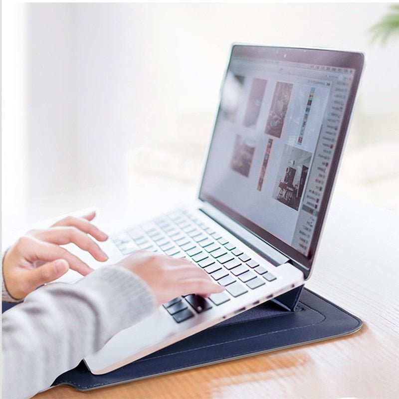 BowLift | FlexiGuard – Slim Waterproof Laptop Sleeve with Shock Protection & Stand