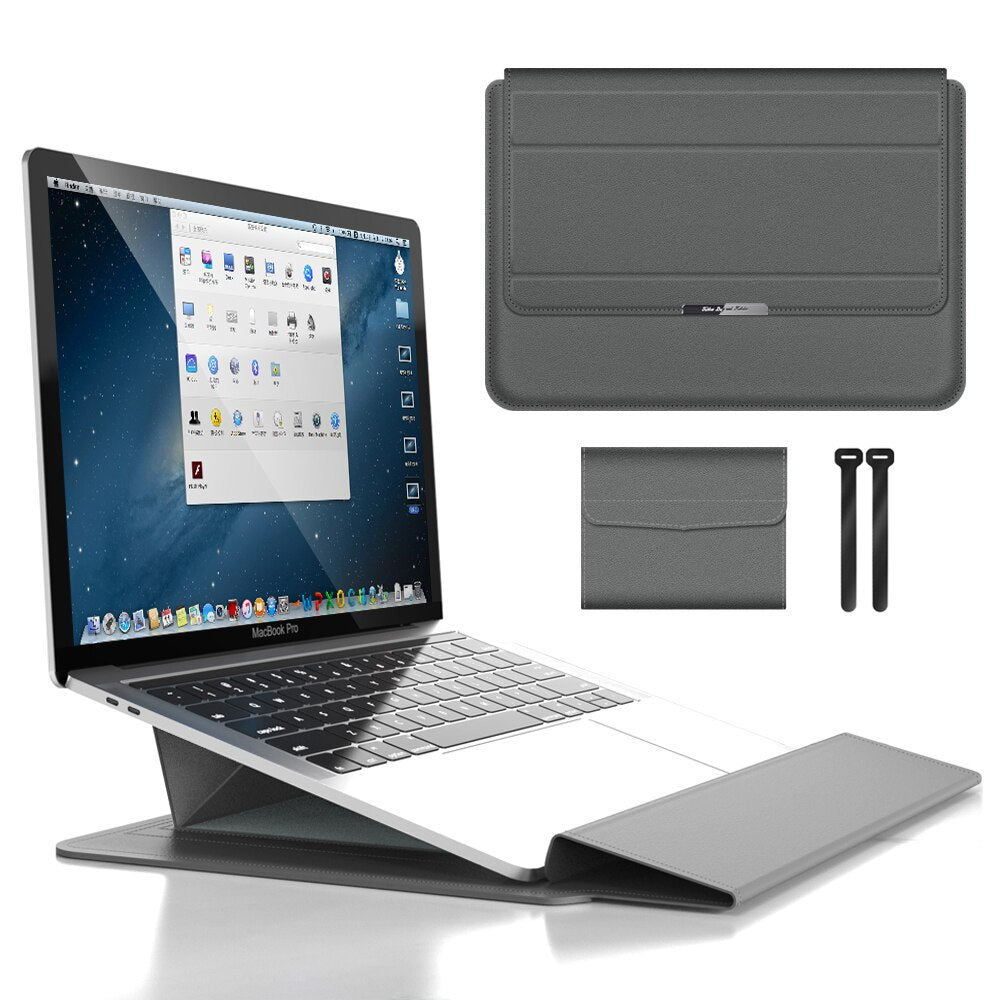 BowLift | FlexiGuard – Slim Waterproof Laptop Sleeve with Shock Protection & Stand