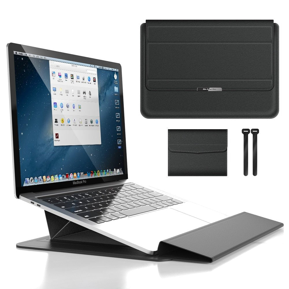 BowLift | FlexiGuard – Slim Waterproof Laptop Sleeve with Shock Protection & Stand