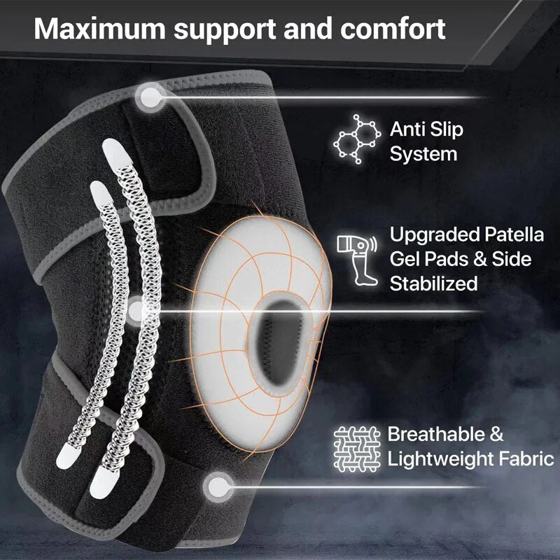 BowLift | FlexiKnee Brace – Adjustable Knee Brace for Plus Sizes