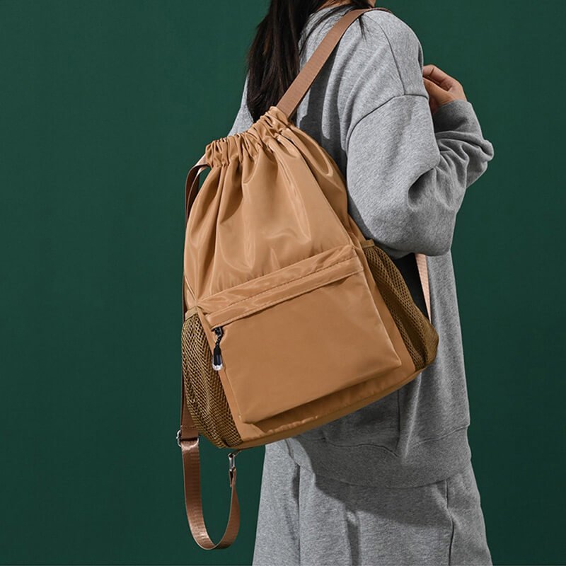 BowLift | FlexiPack – Durable Drawstring Backpack with Shoe Compartment