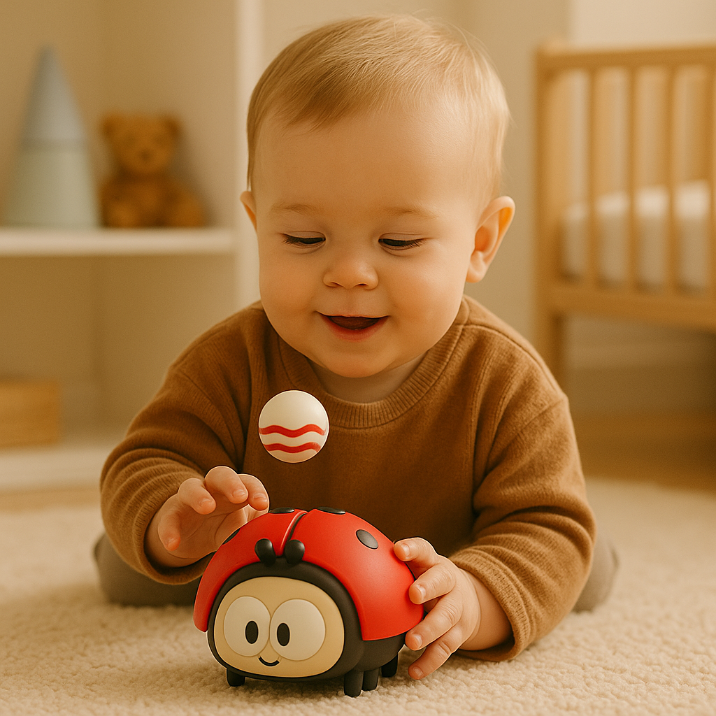 BowLift | Baby Sensory Floating Ladybird Learning Toy
