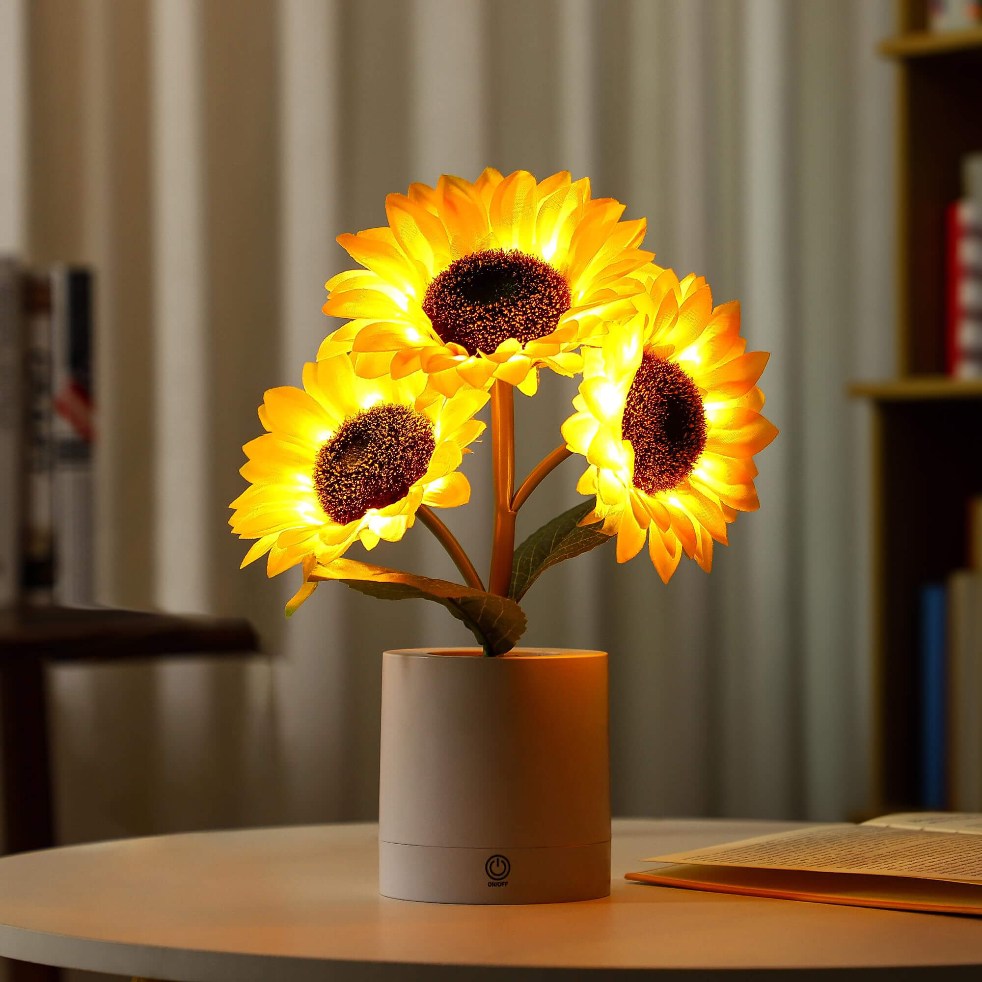 BowLift | Table Lamp Sunflower LED USB Rechargeable Light