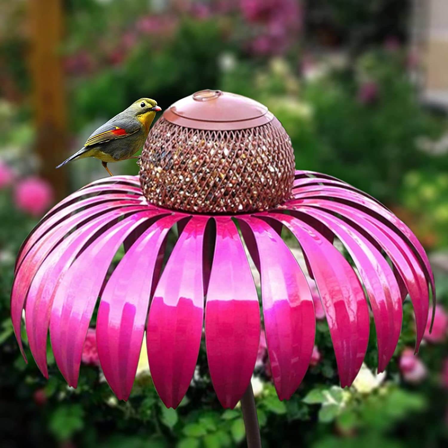 BowLift | Flower-Shaped Bird Feeder - FloraFeeder