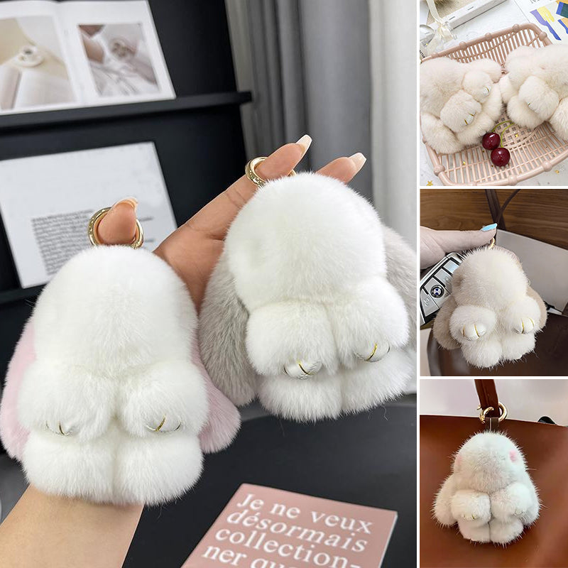 BowLift | Handmade Soft Bunny PomPom Keychains (Boxed Edition)